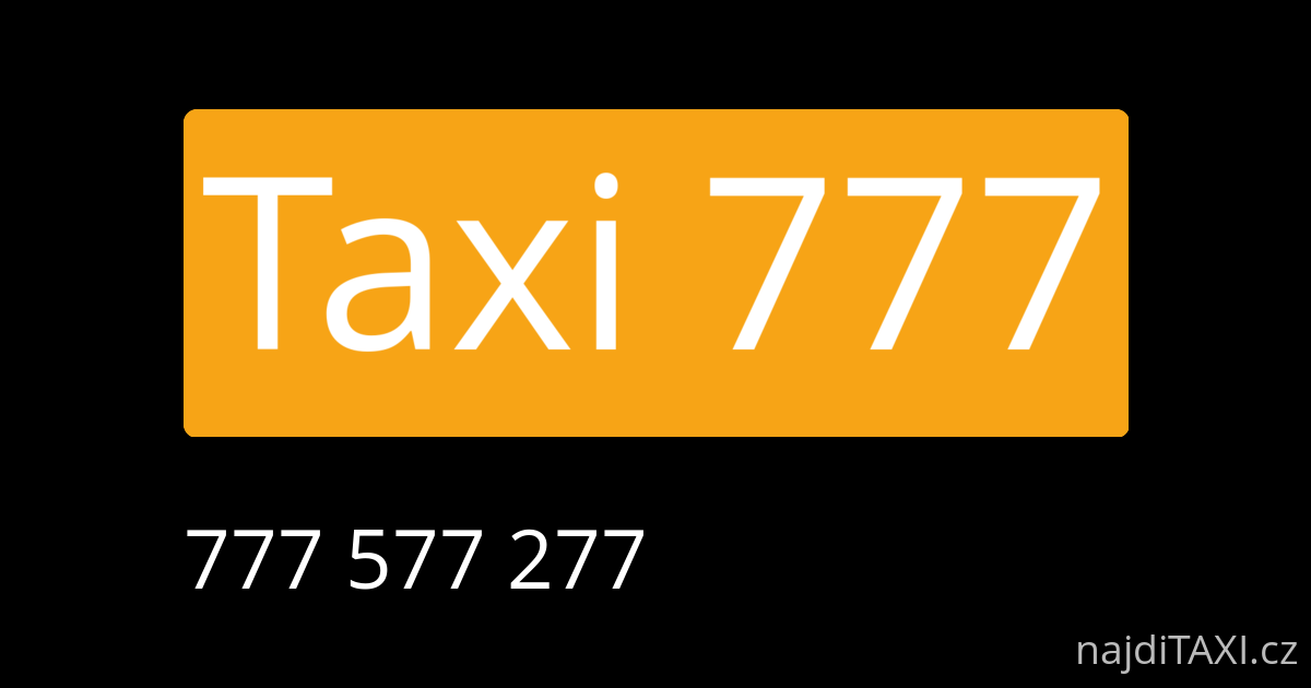 Taxi 777 (Uherské Hradiště)